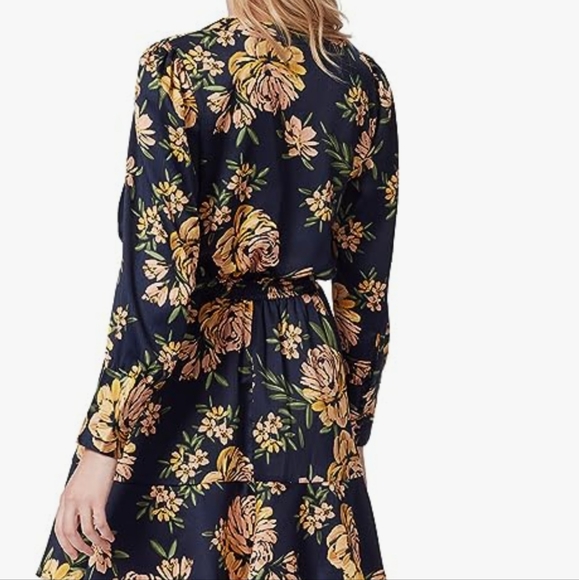 Jessica Simpson Davina Cut Silk Floral Mini Dress Size XS NWT - Picture 6 of 13